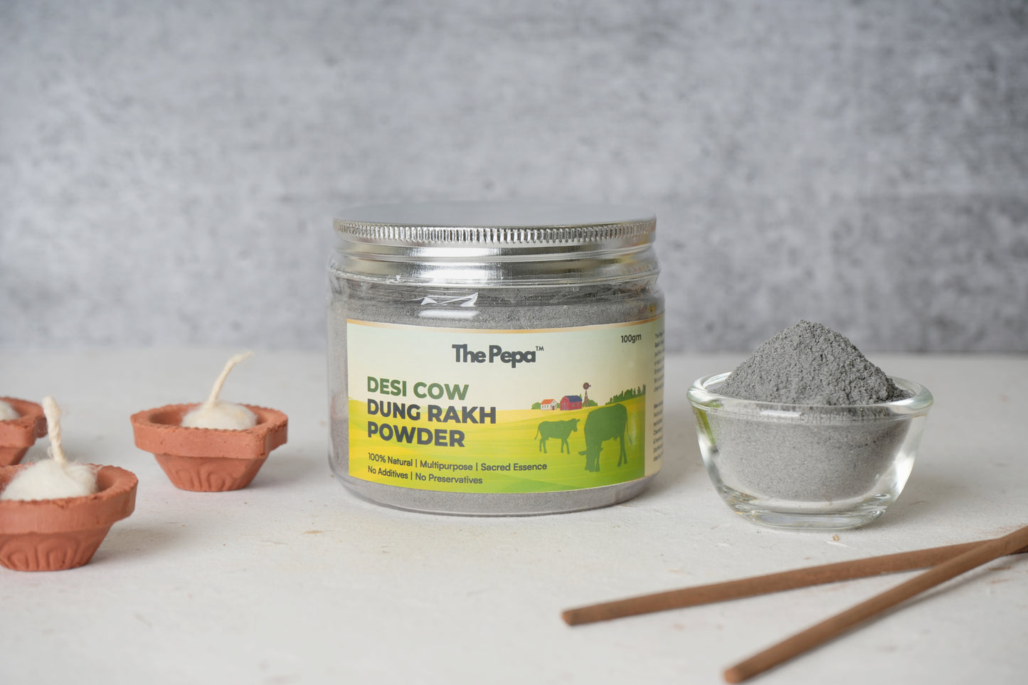 Cow Dung Rakh Powder