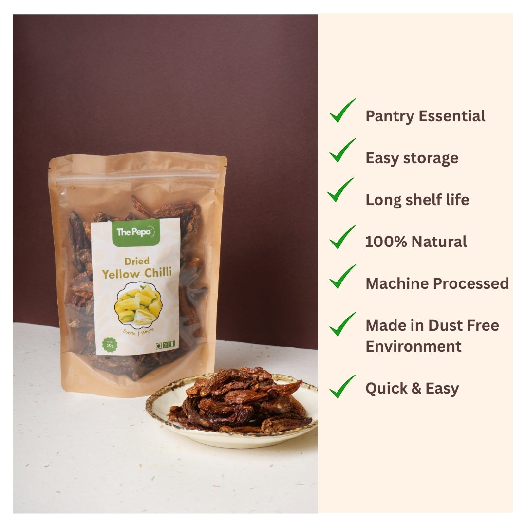 Dried Yellow Chilli