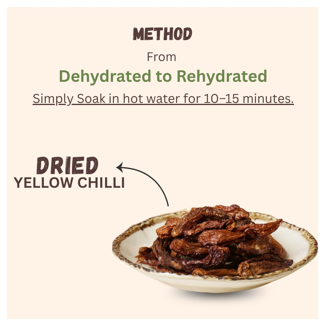 Dried Yellow Chilli