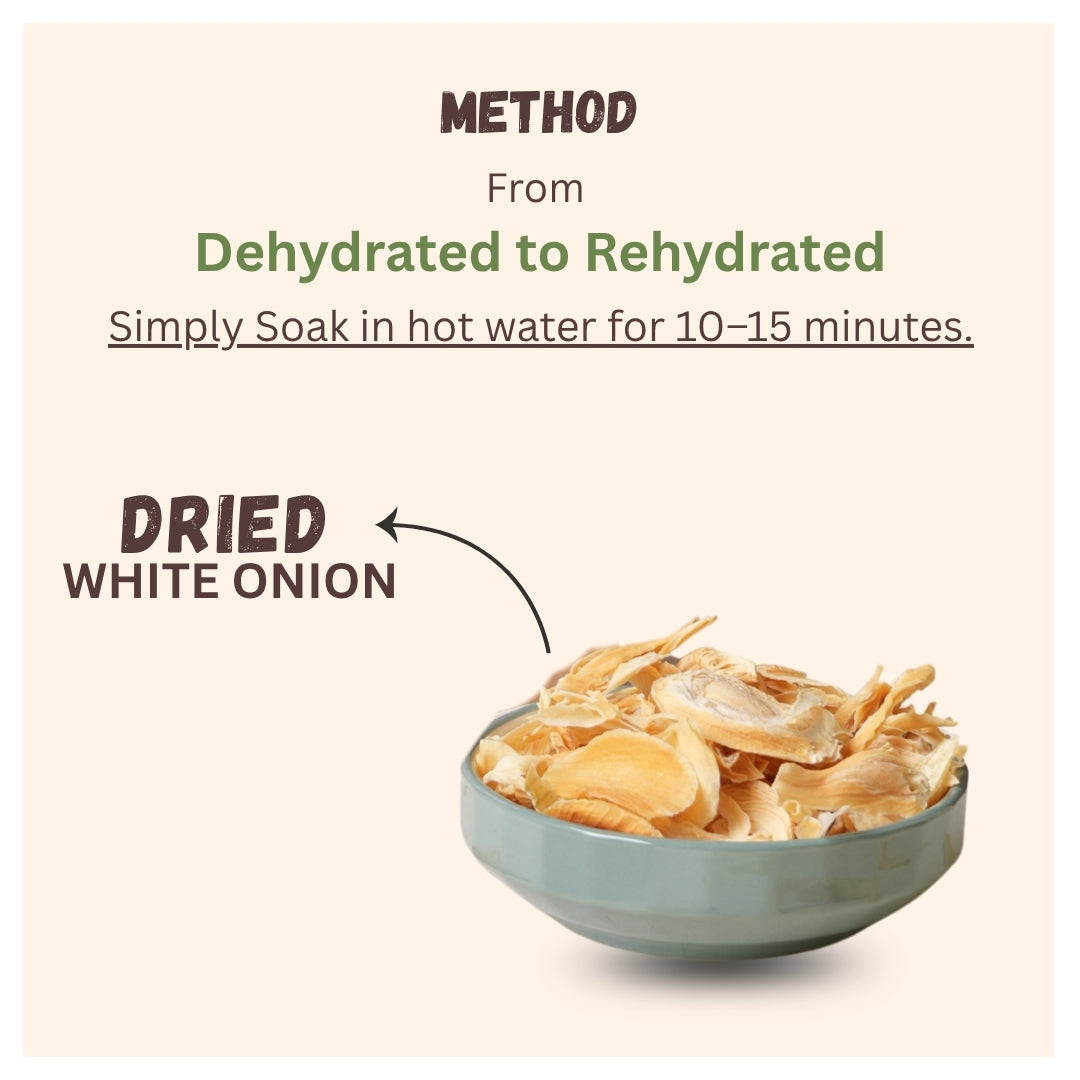 Dried White Onion