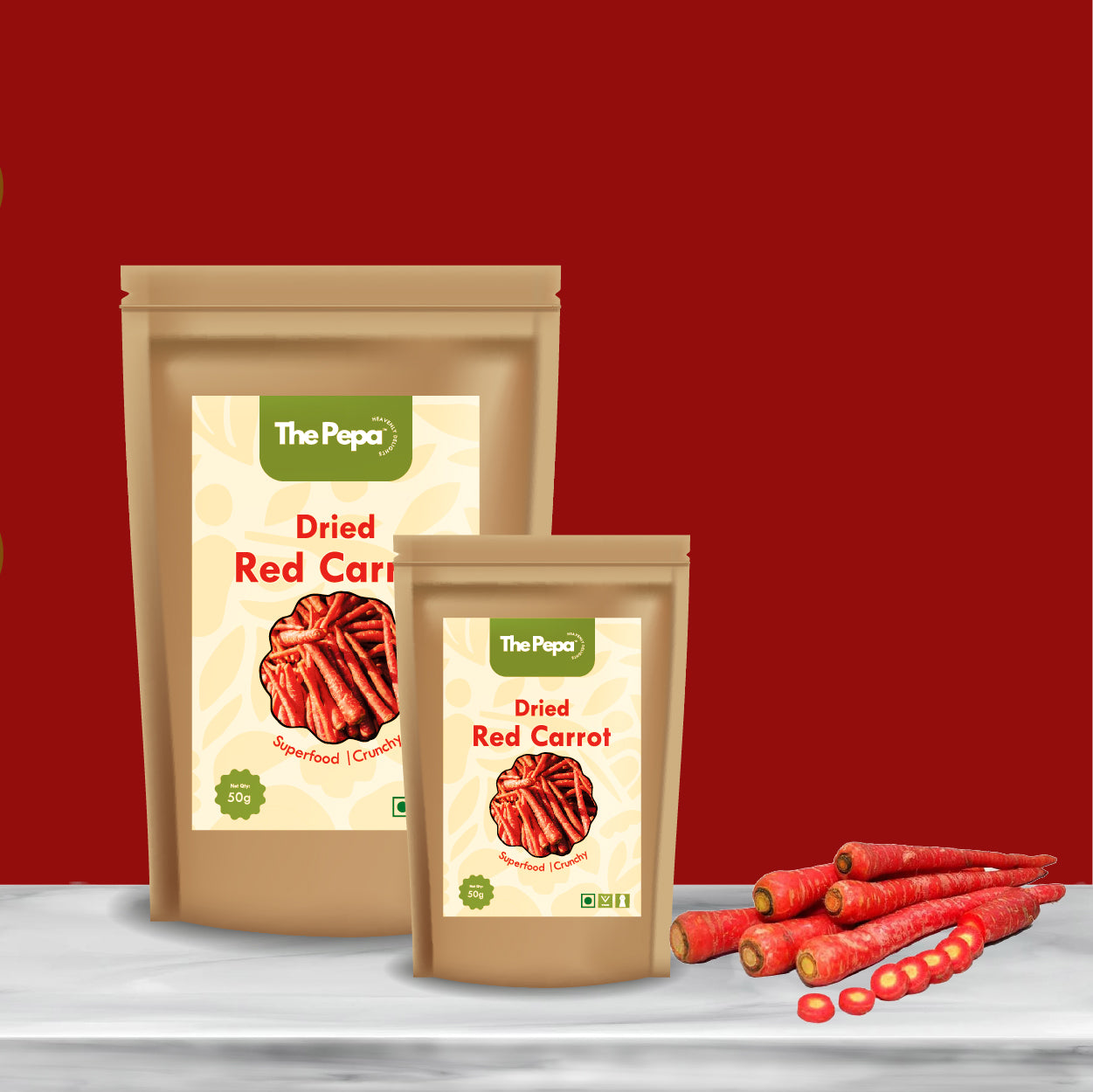 Dried Red Carrot