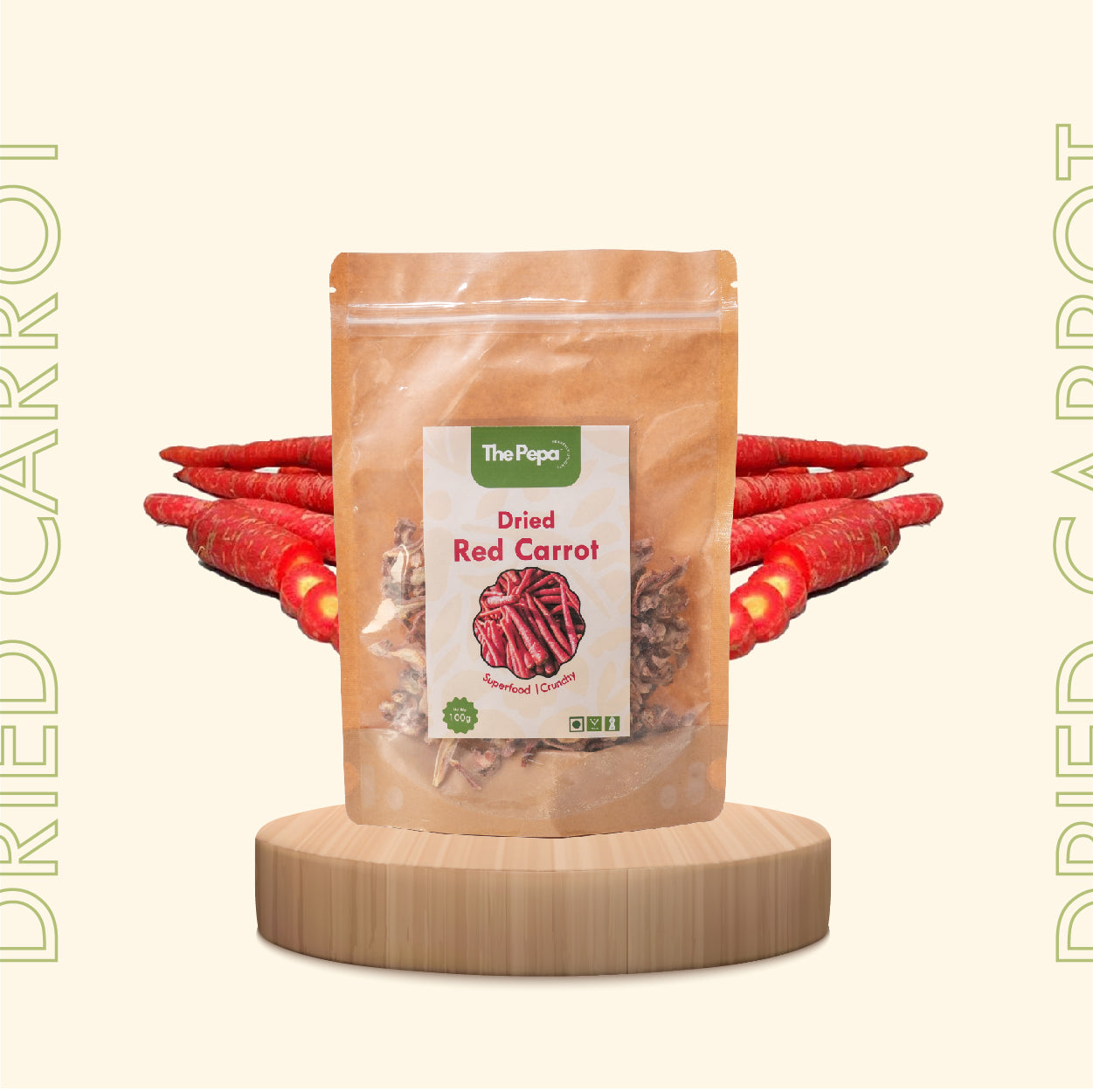 Dried Red Carrot