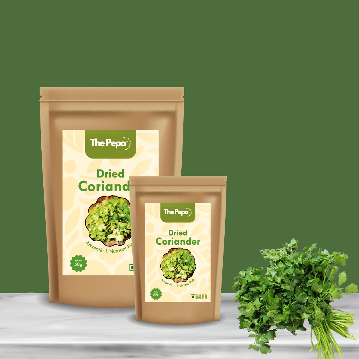 Dried Coriander Leaves