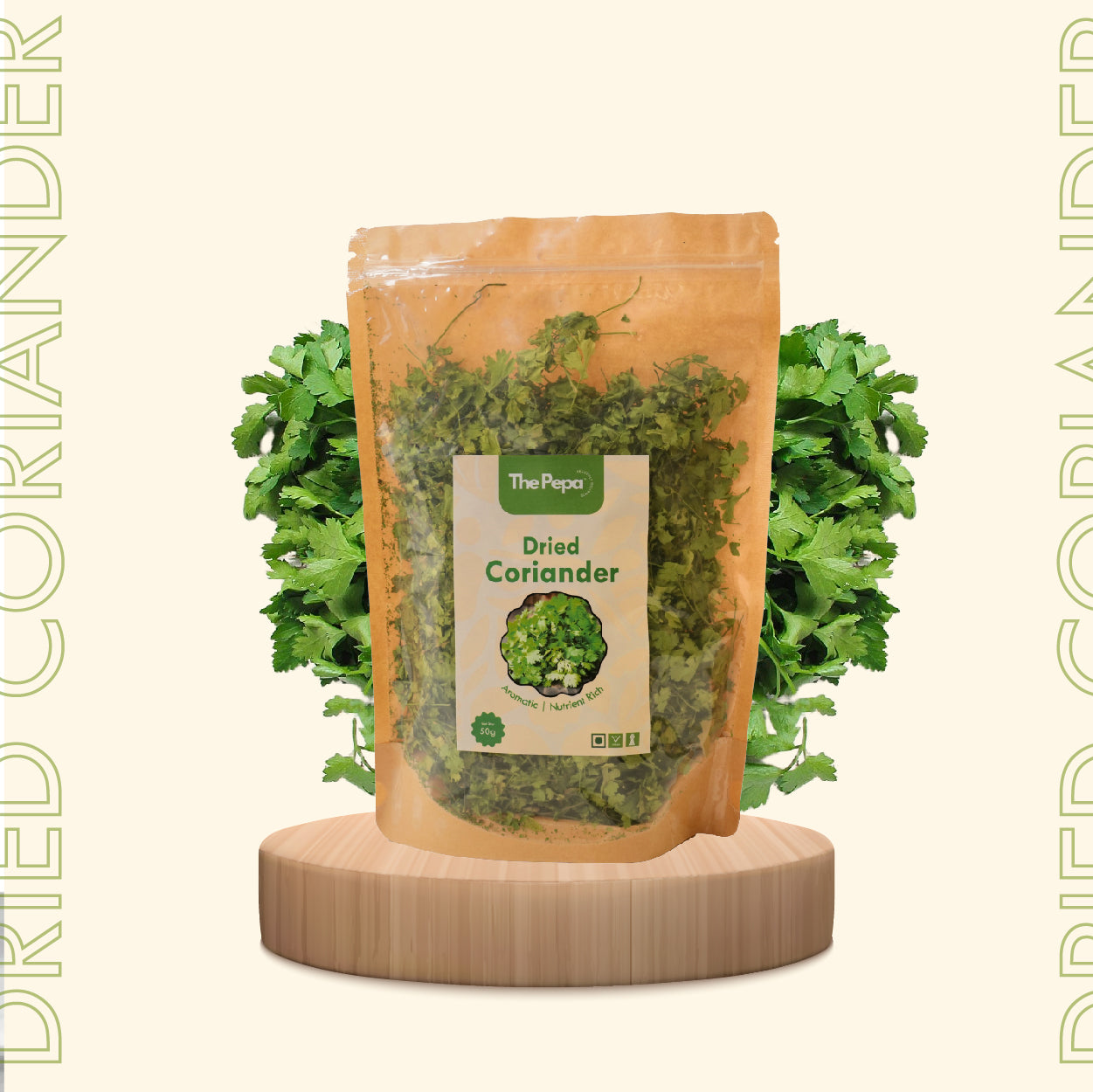 Dried Coriander Leaves