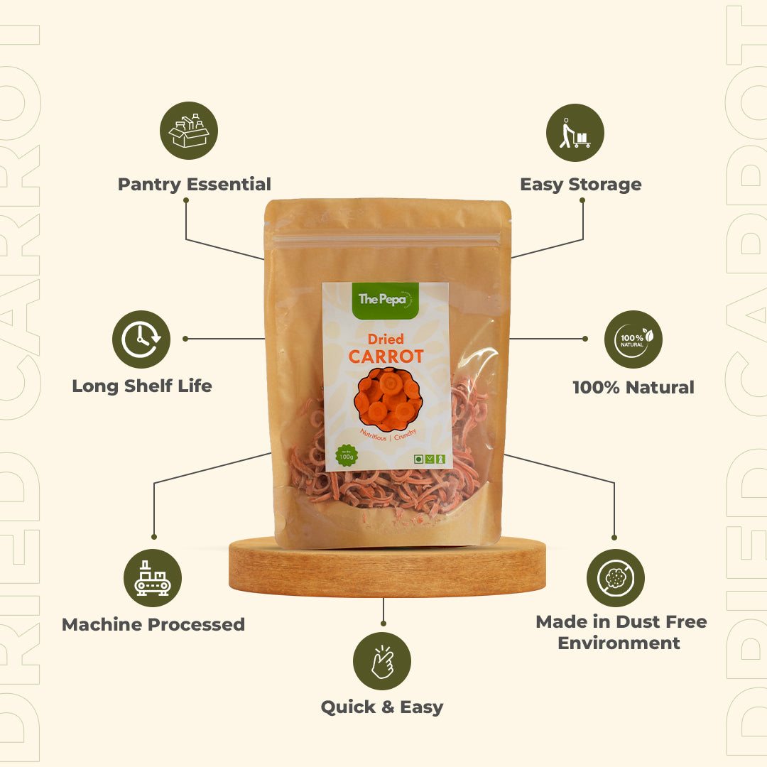 Dried Carrot
