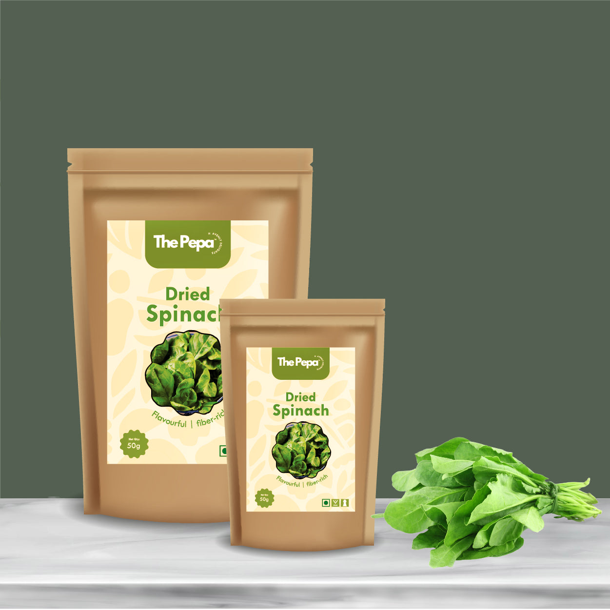 Dried Spinach
