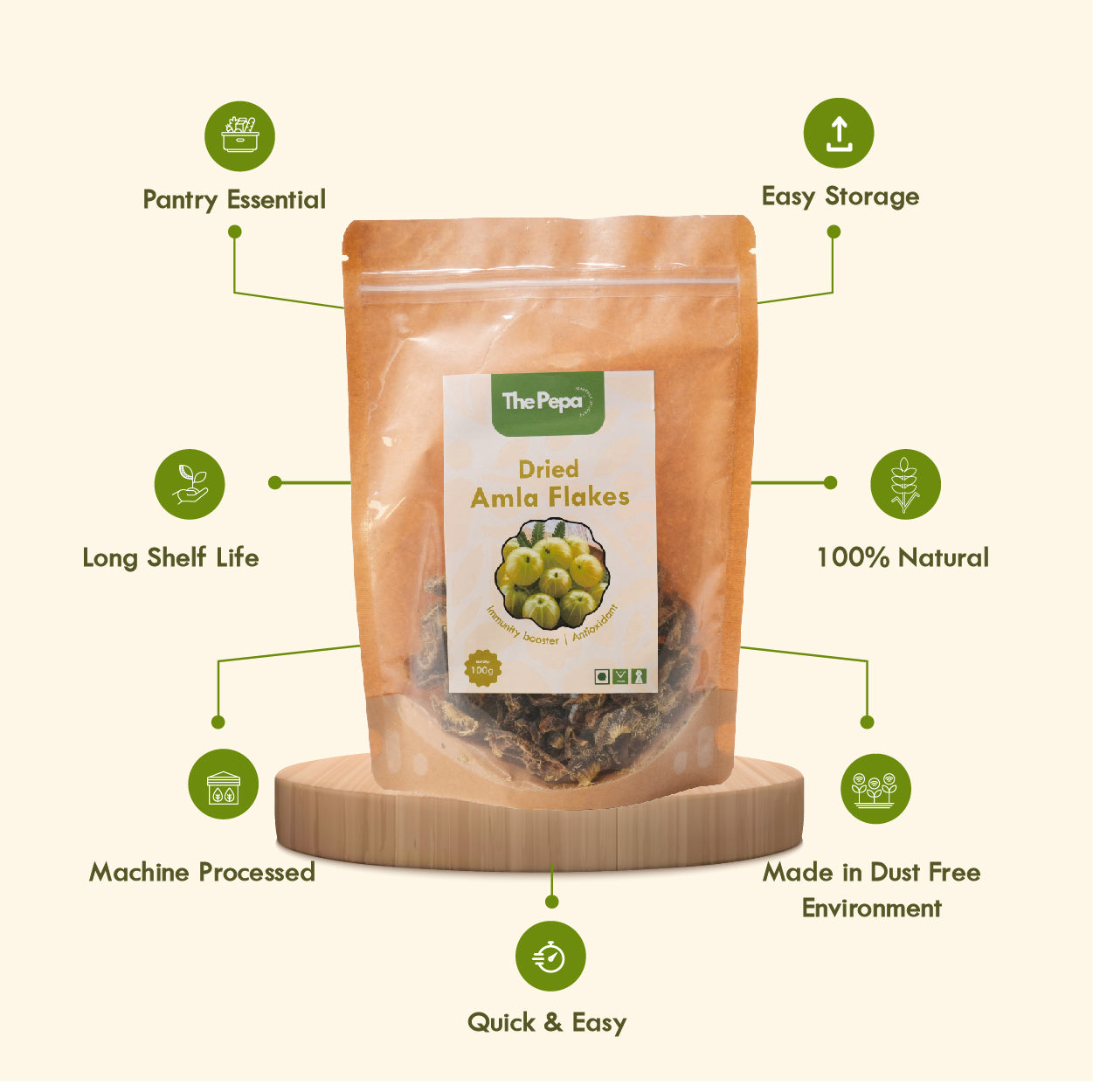 Dried Amla Flakes