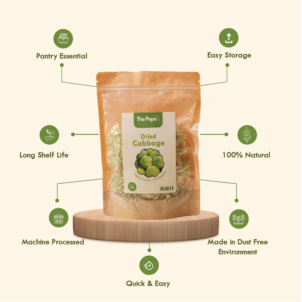 Dried Cabbage