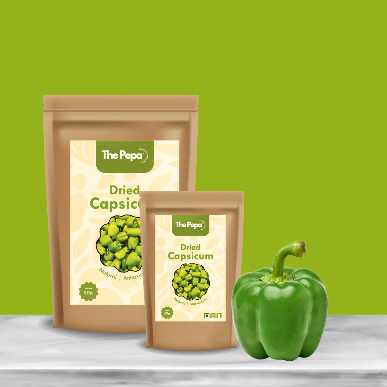 Dried Capsicum