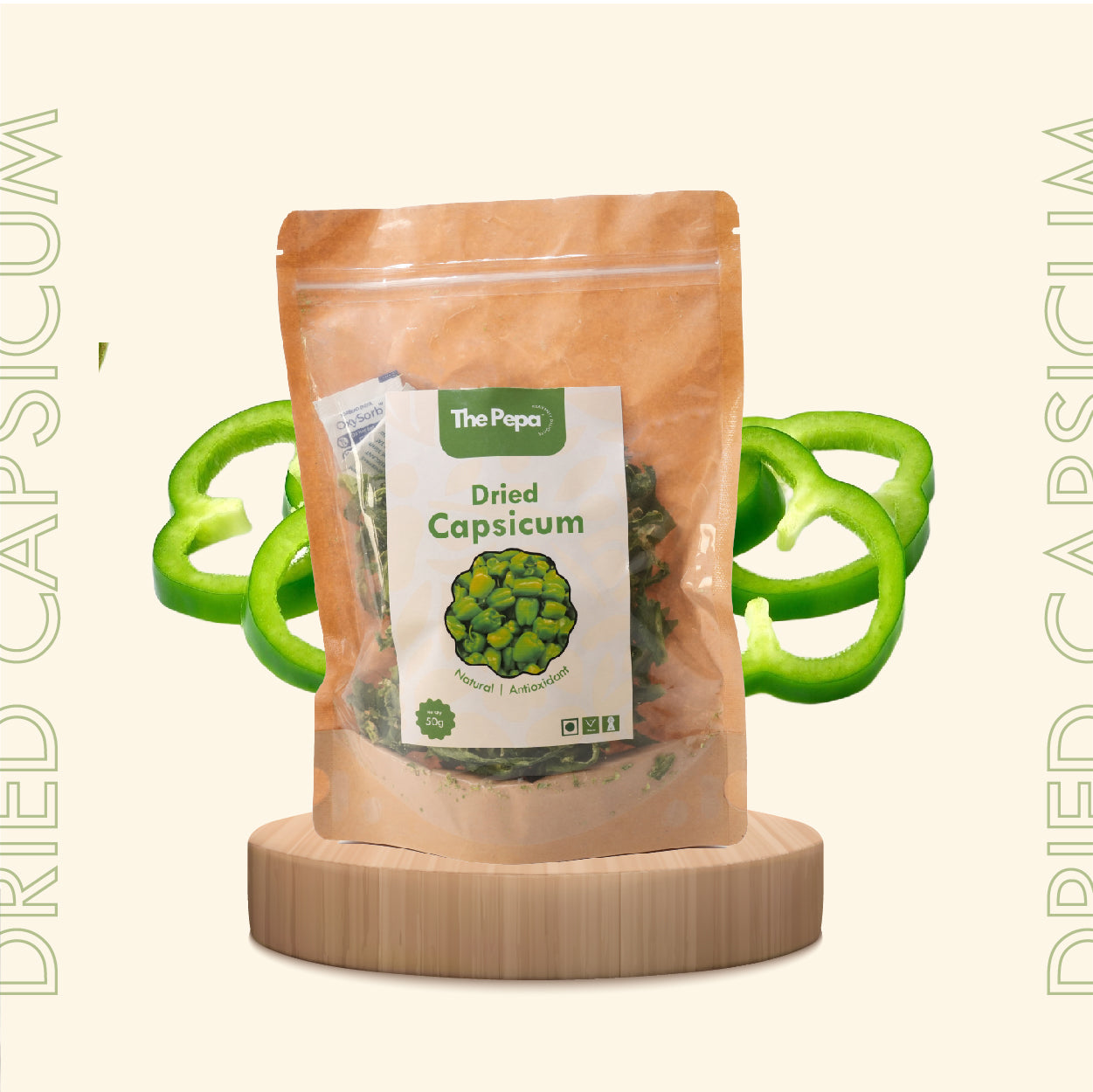 Dried Capsicum