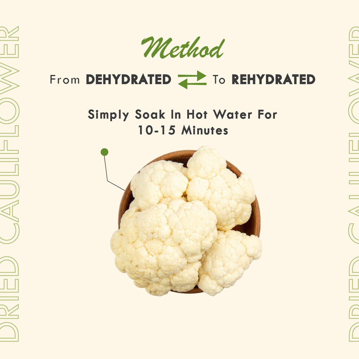 Dried Cauliflower