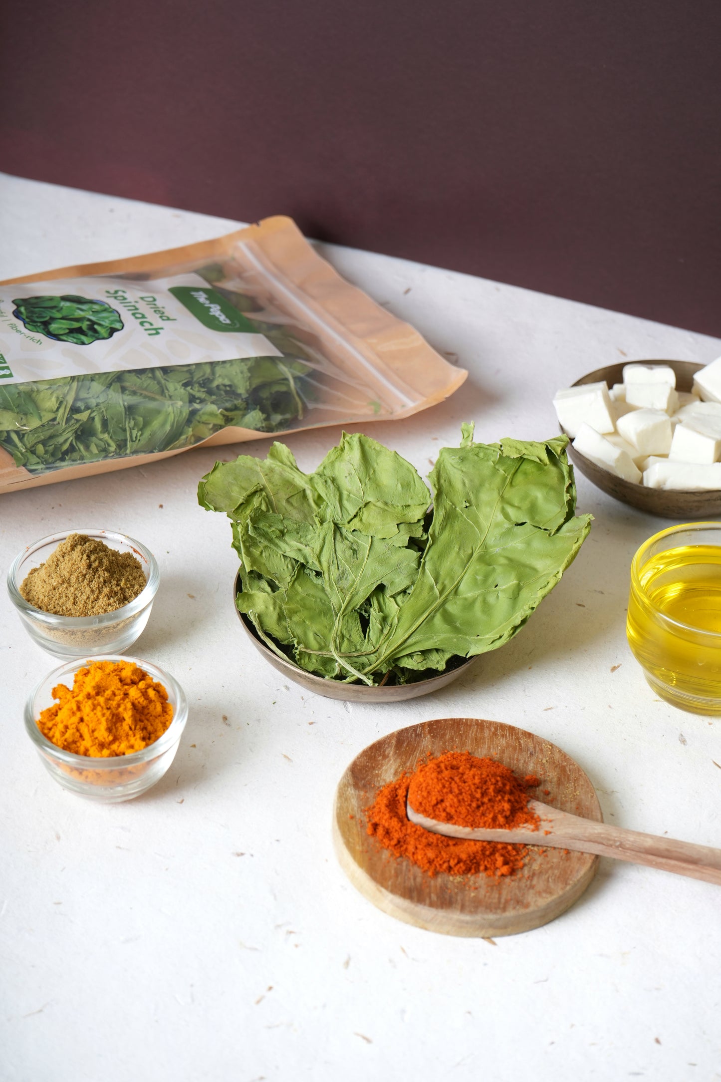 Dried Spinach
