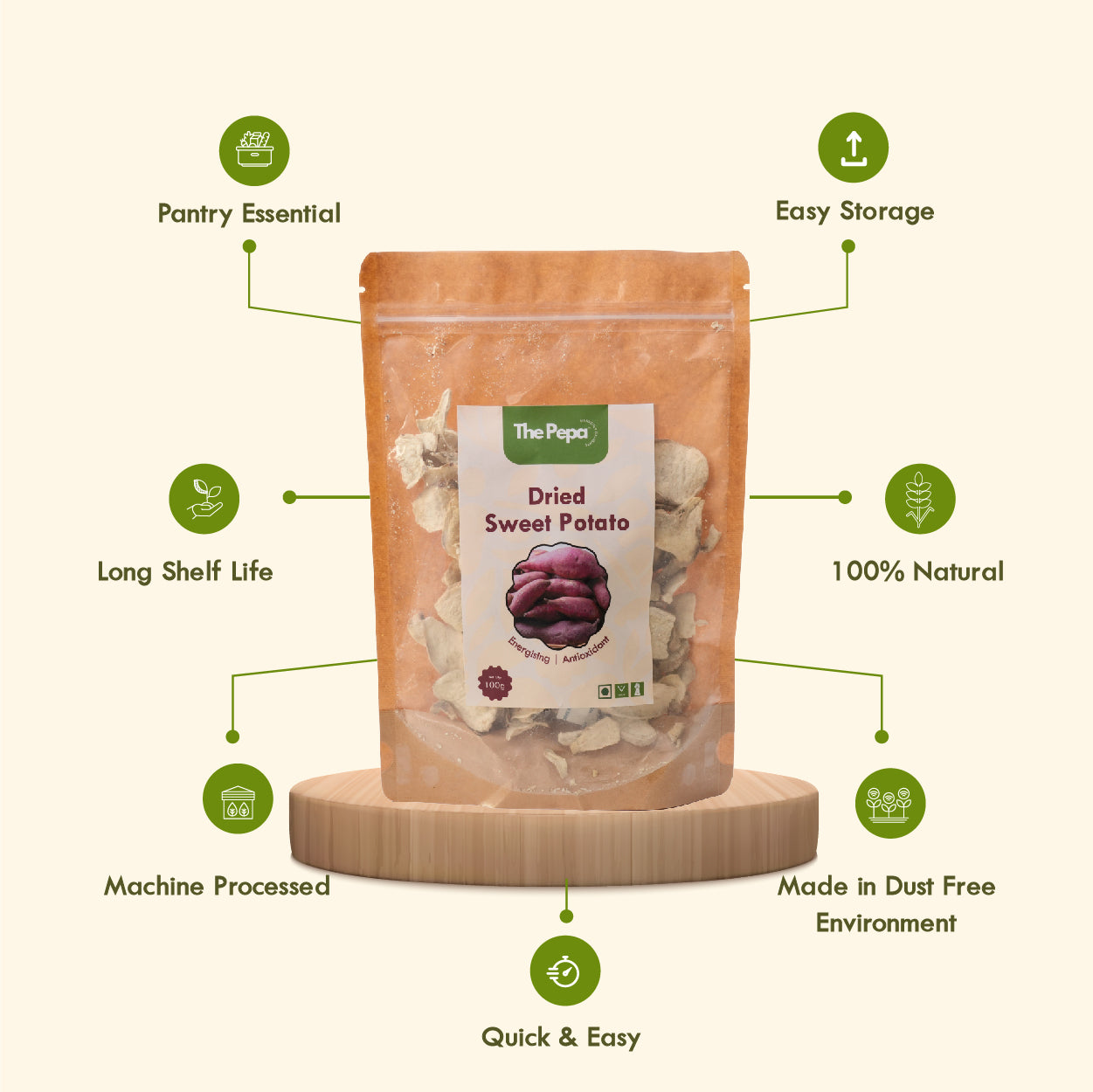 Dried Sweet Potato