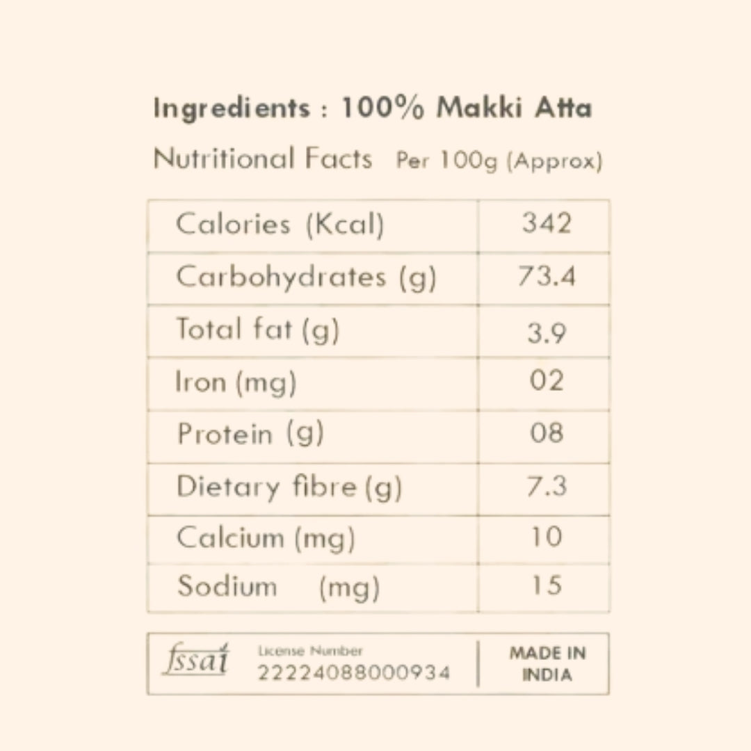 Premium Maize Flour | Makki ka Aata