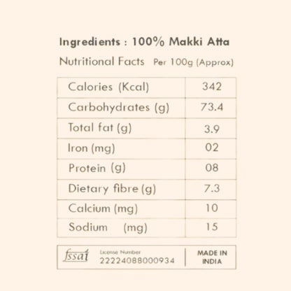 Premium Maize Flour | Makki ka Aata