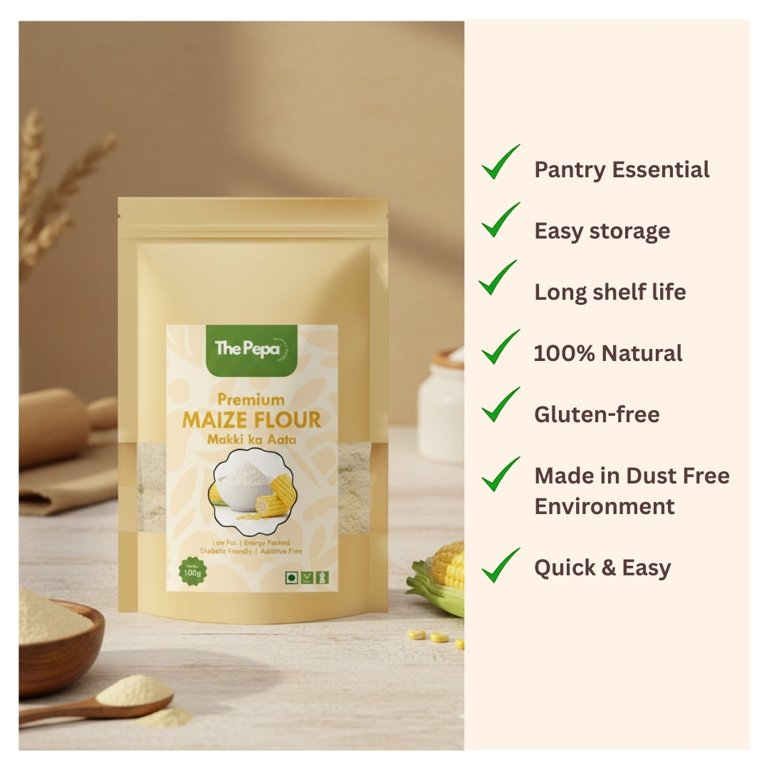 Premium Maize Flour | Makki ka Aata