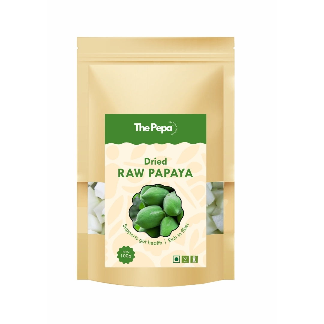Dried Raw Papaya