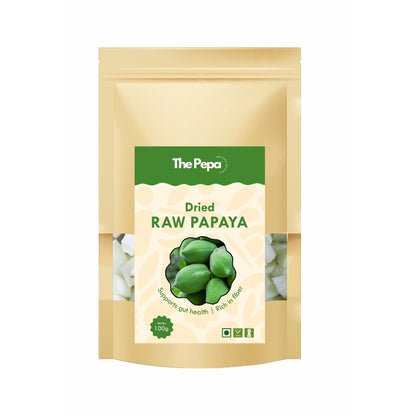 Dried Raw Papaya