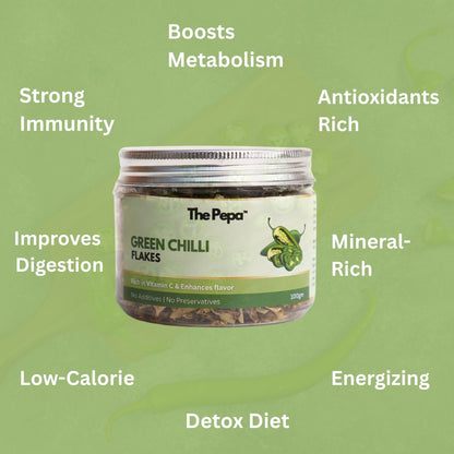 Green Chilli Flakes